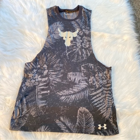 Under Armour‎ Mens Shirt Size Medium Sleeveless Blood Sweat Respect Tank Top - Picture 1 of 8
